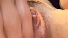 hot amateur blonde close up masturbation HD