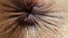 close up butthole winking