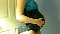 pregnant swimsuit