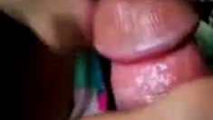 She sucks her man till he cum in her mouth - Homemade